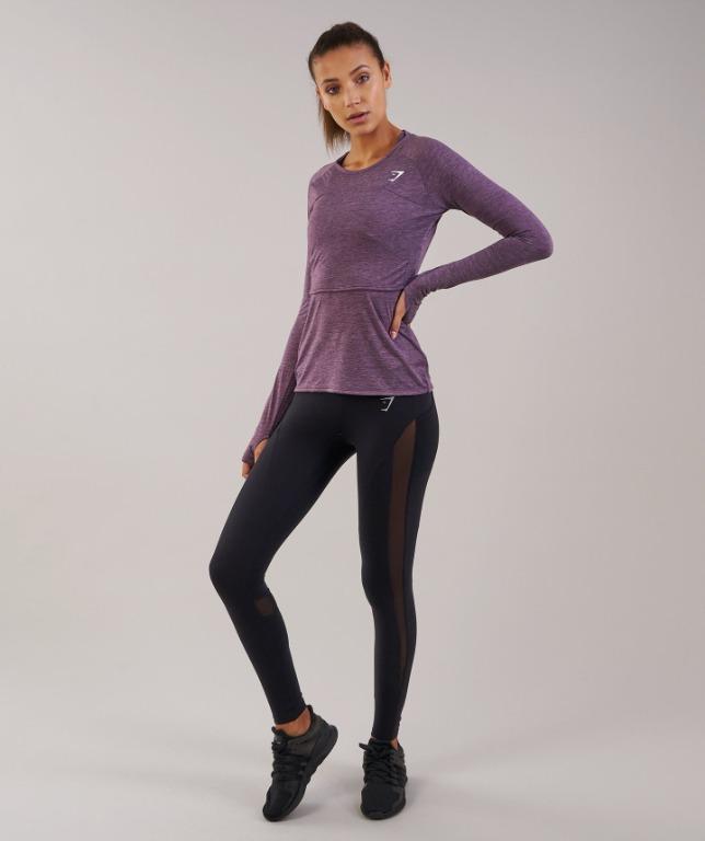 Purple gymshark clearance