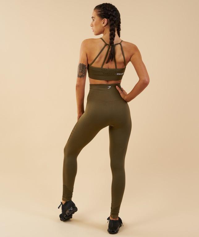 Gymshark khaki seamless shop