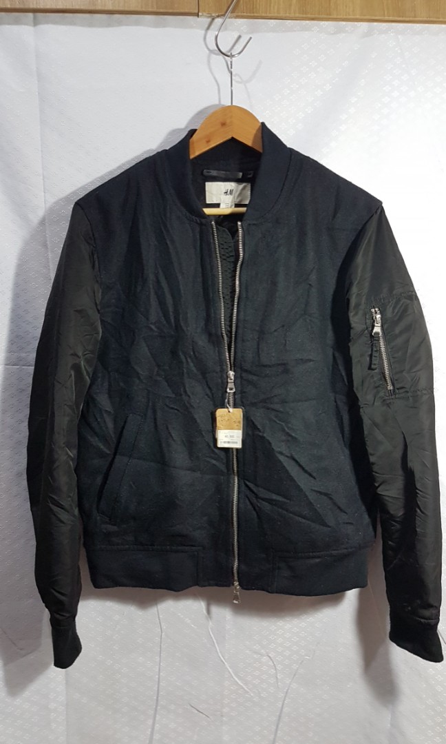 H&M varsity jacket, Women's Fashion, Coats, Jackets and Outerwear on