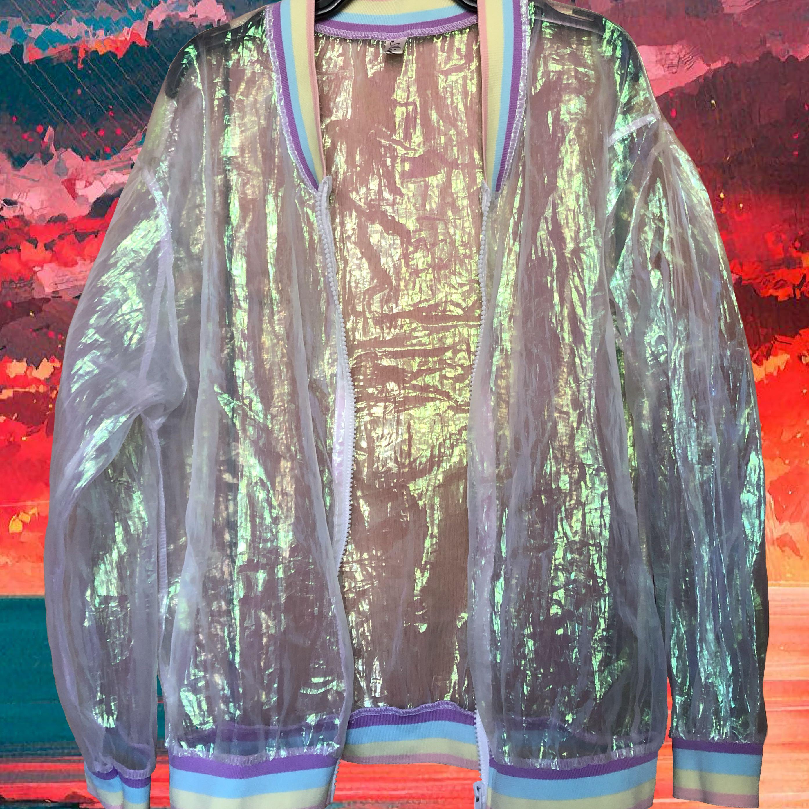 holographic blazer