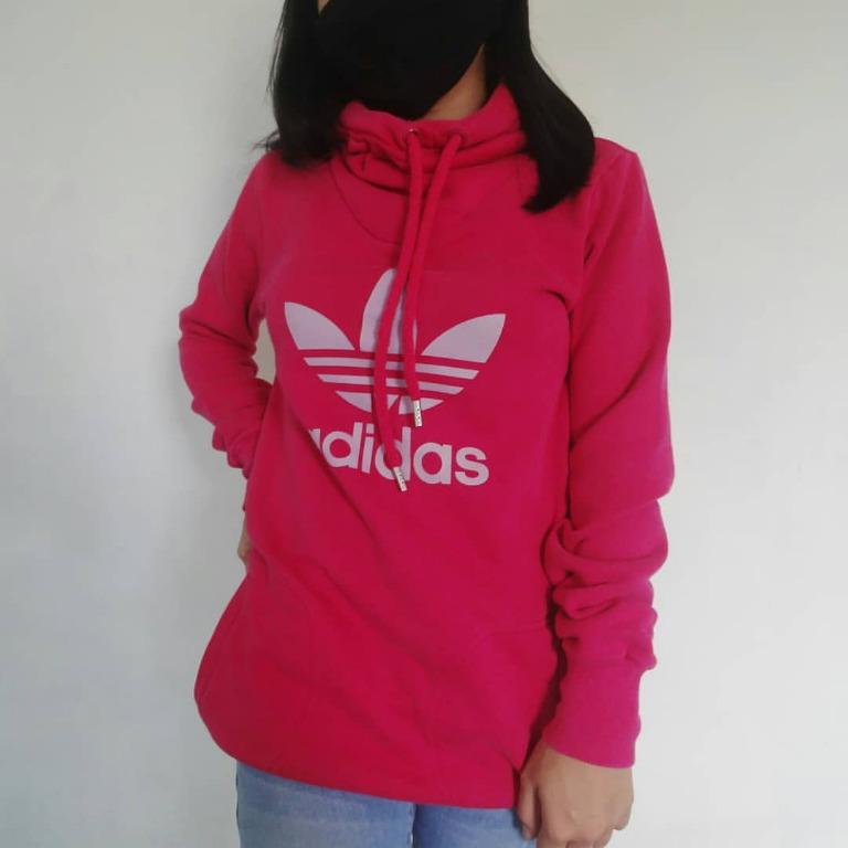 Pinker adidas hot sale pullover