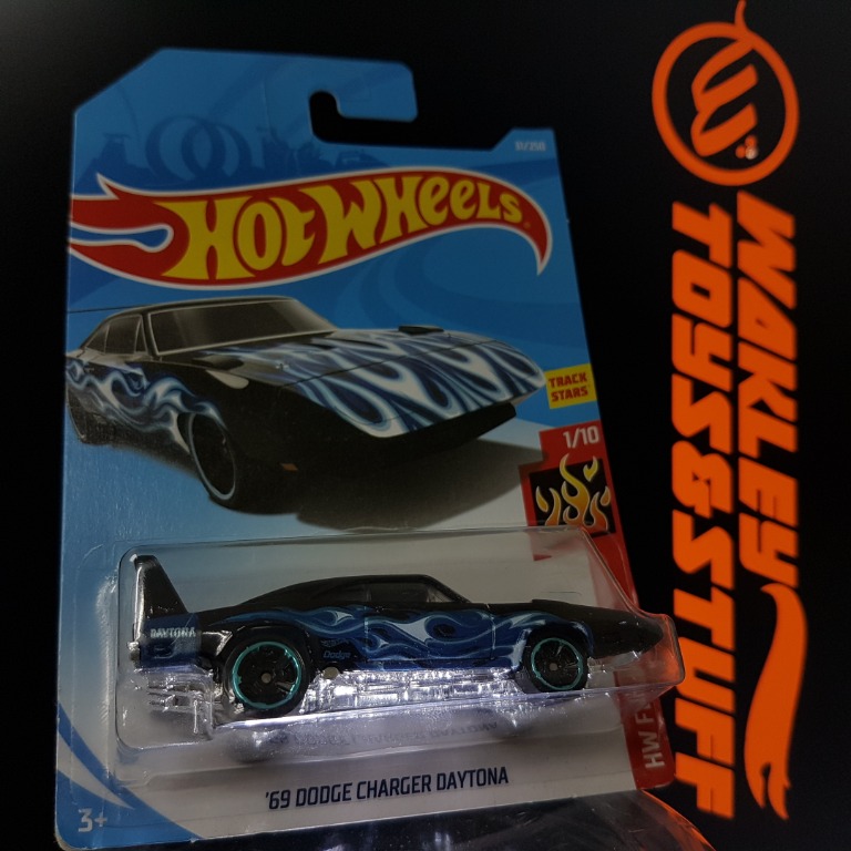 Hot Wheels Hw Flames 69 Dodge Charger Daytona Hobbies And Toys Toys And Games On Carousell