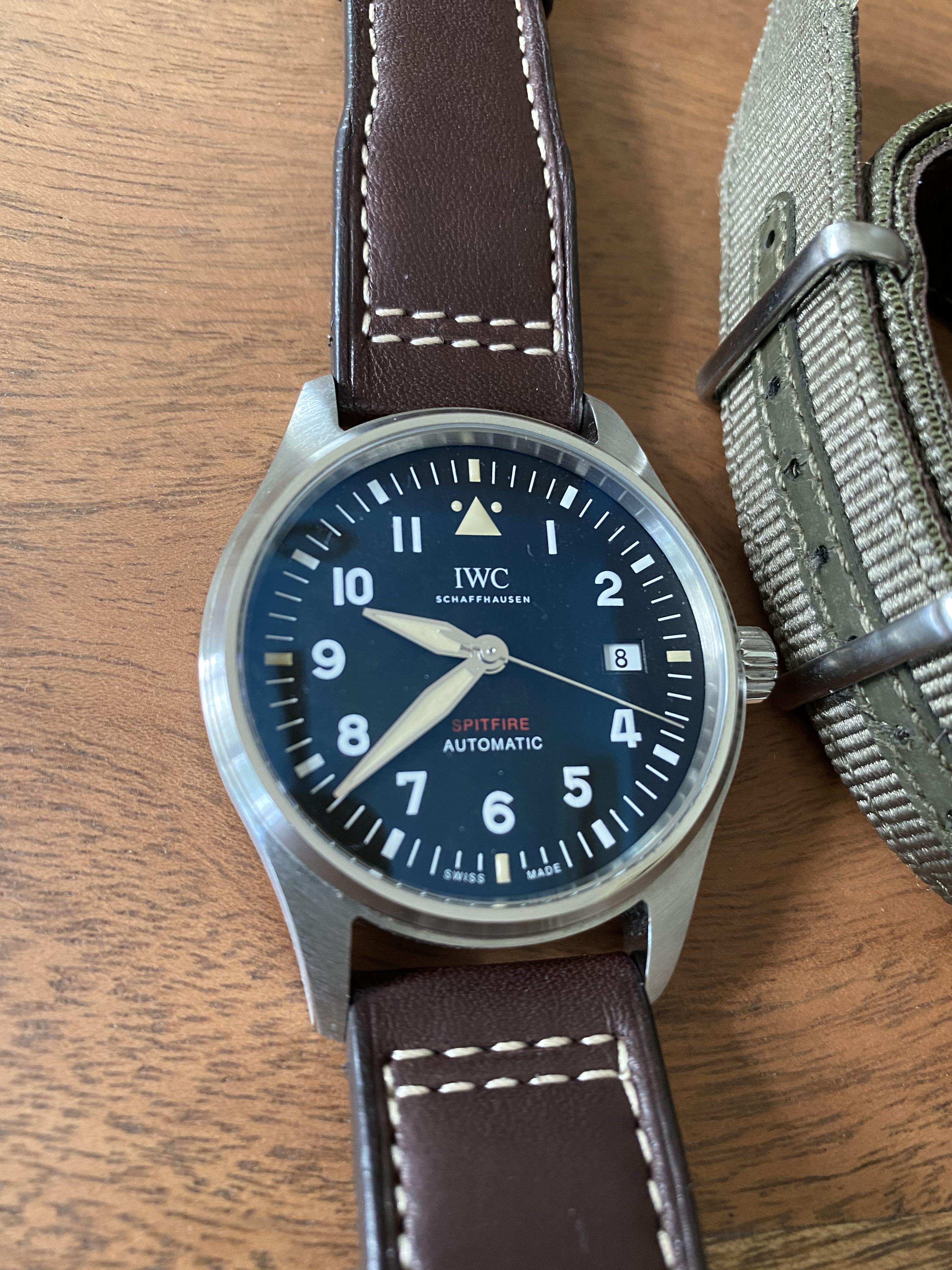iwc spitfire 39mm 2019
