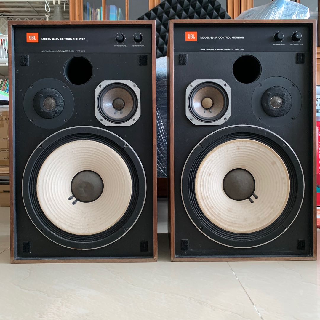 JBL 4312A音響喇叭, 興趣及遊戲, 音樂、樂器& 配件, 樂器配件- Carousell