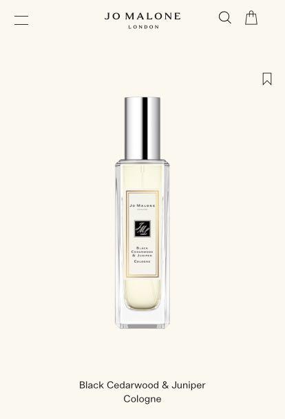 Jo malone cedarwood 2025 juniper