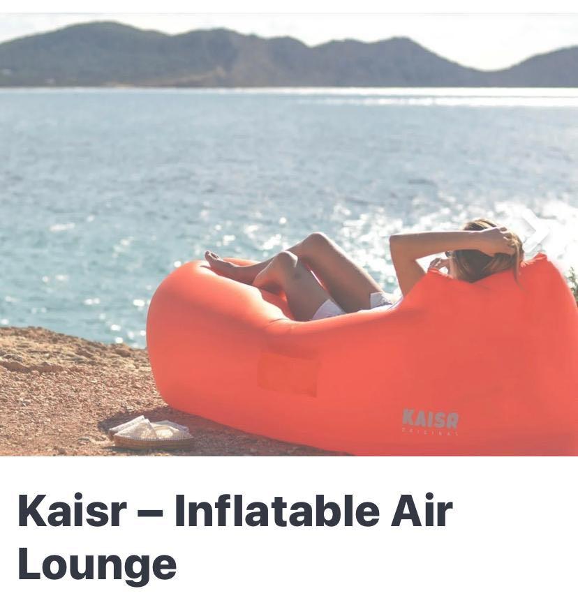 Kaisr inflatable air lounge Everything Else on Carousell
