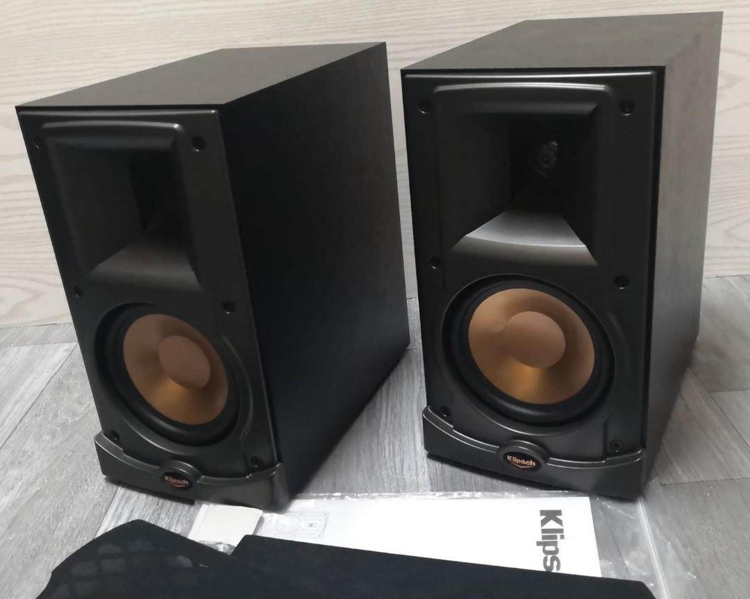 Klipsch RB51 書架喇叭一對black, 音響器材, Soundbar、揚聲器、藍牙喇叭、耳擴 Carousell