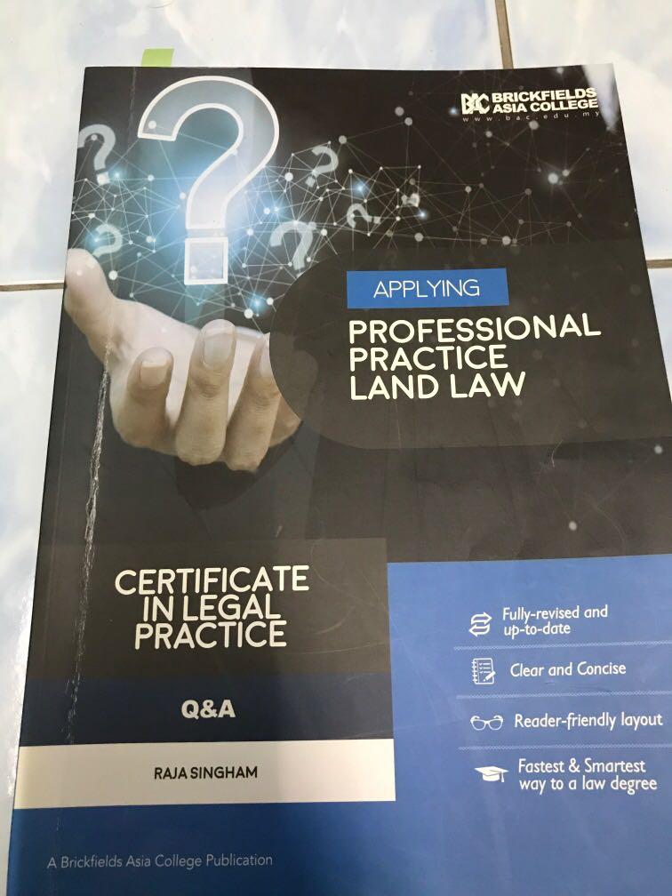 Land Law Clp Edition Textbooks On Carousell