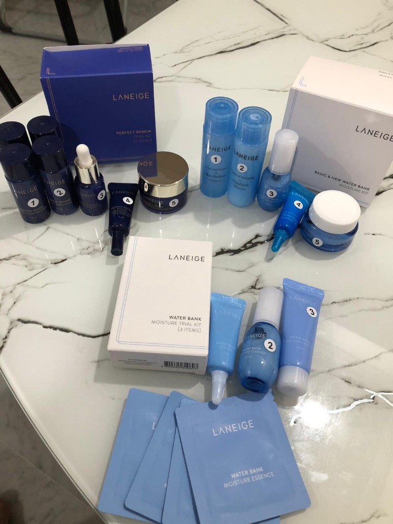 Laneige Sample/Trial Kits, Beauty & Personal Care, Face, Face Care on