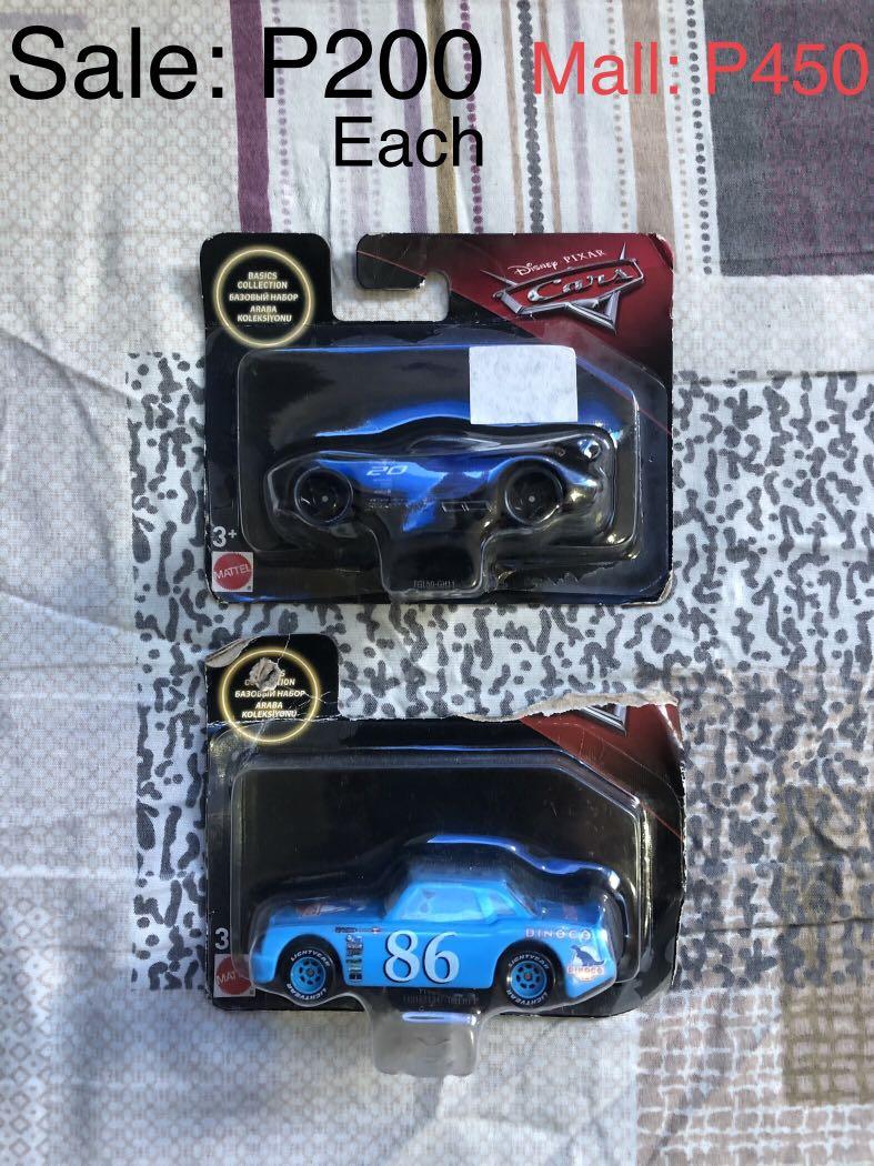 Lightning McQueen Cars (Category: Vehicle & Diecast Models) located in Paranaque City. Submitted by mtan8 (Listing ID 1080342576, Image 3). Description: Dented Box Disney Cars for sale (No issues with the toys) Lightning Mcqueen Crazy 8 Crashers Mall Price: P1,000 Each Selling Just for P400 Each Timothy Twostroke & Carlo Maserati Mall Price: P500 Each Selling Just for P220 Each Jackson Storm & Chick Hicks (SOLD) Mall Price: P450 Each Selling Just