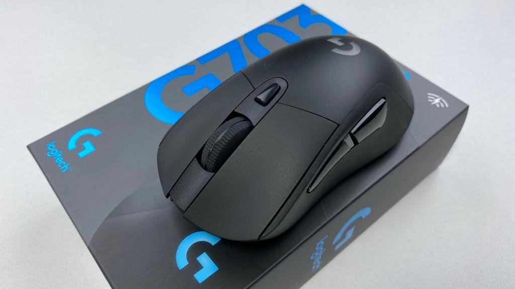 Logitech G703 Lightspeed 無線遊戲滑鼠配備hero 感應器 香港行貨 電腦 科技 電腦周邊及配件 電腦滑鼠及相關產品 Carousell