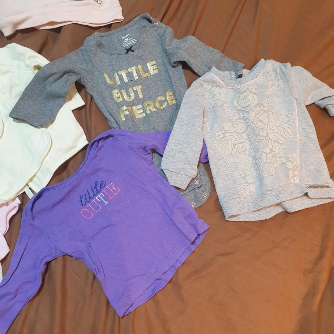Longsleeves bundle 3-9mos carters baby gap disney (Category: Babies & Kids Fashion) located in Manila. Submitted by loft1890 (Listing ID 1080274403, Image 3). Description: 3-9mos some are US bought carters, baby gap, disney, enfant etc..