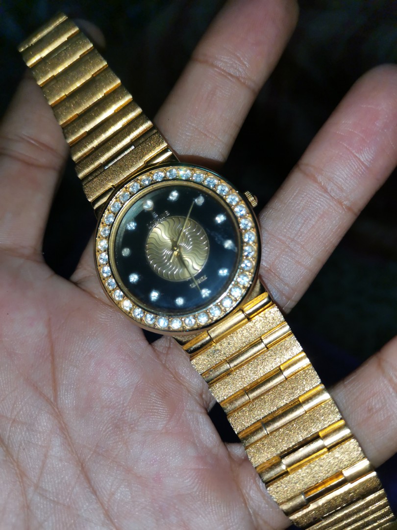 Lorraine 24k gold plated watch clearance