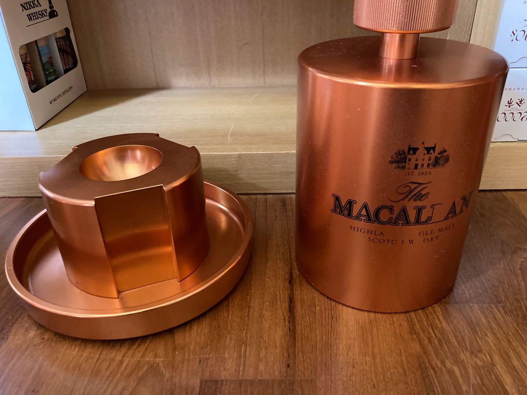 Macallan copper ice ball maker, Luxury, Bags & Wallets on Carousell