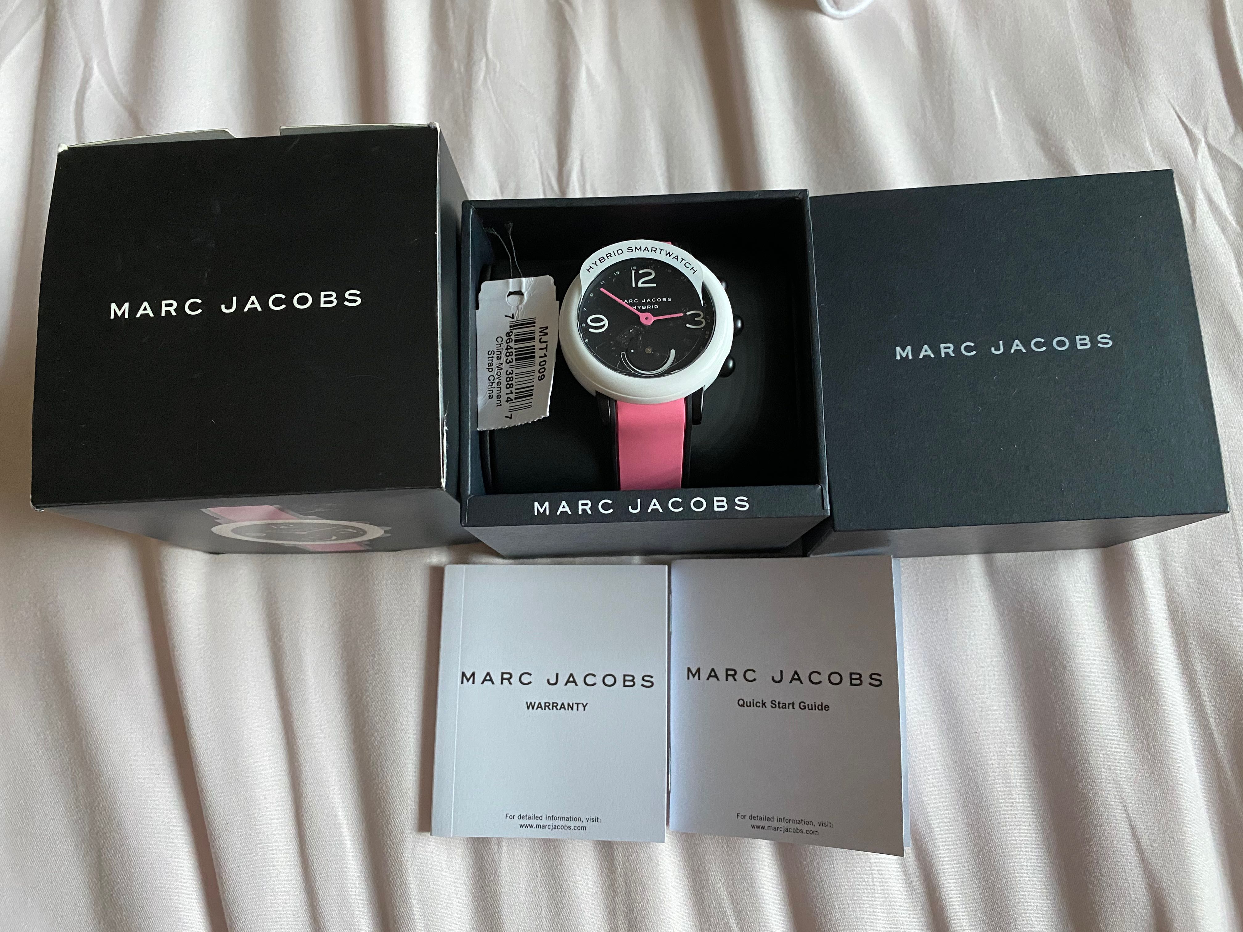 Marc Jacobs Riley Hybrid Watch, Luxury 