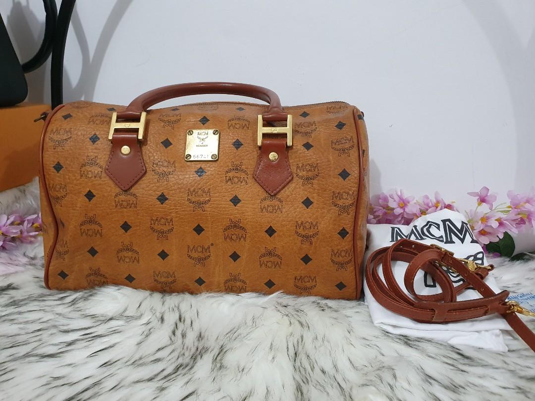 Sold MCM, Speedy size 35 Used Bag.