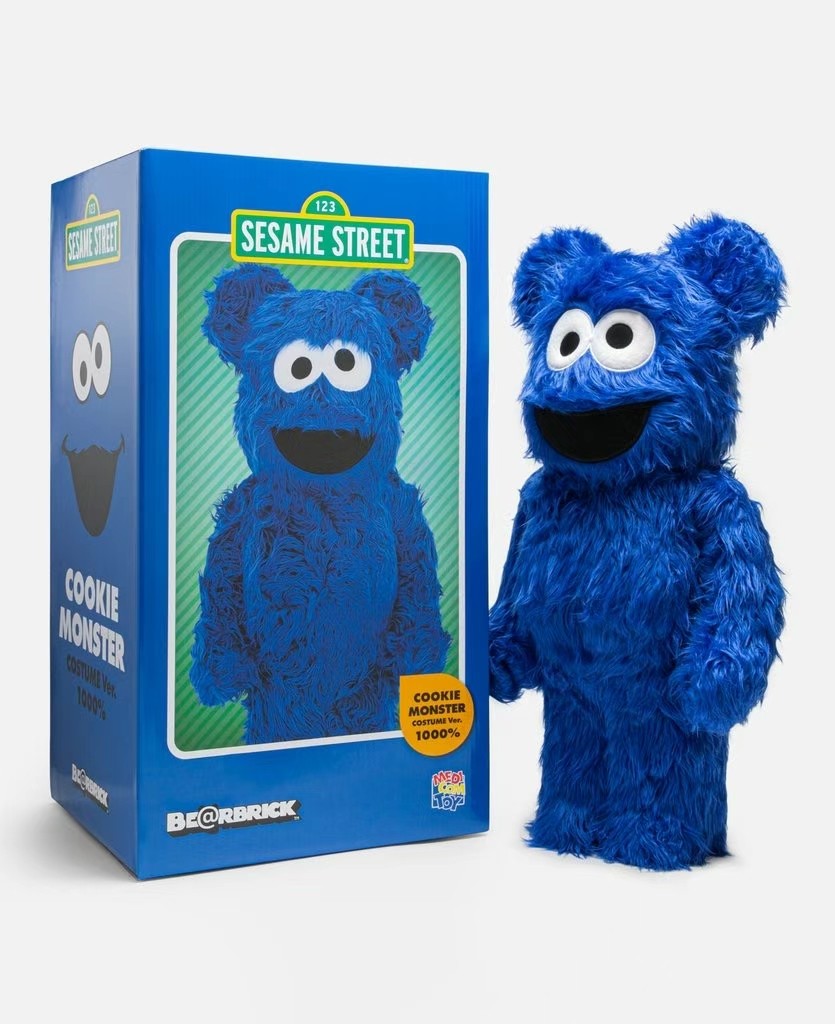 Medicom Toy BE@RBRICK COOKIE MONSTER COSTUME VER 