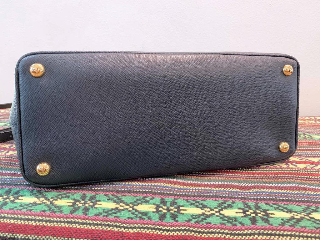 Large Prada Galleria Saffiano Leather Bag 1BA274, Black, 32*24*13.5cm