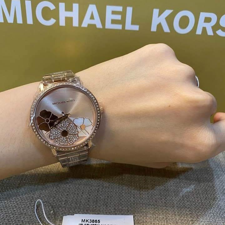 Mk online floral watch