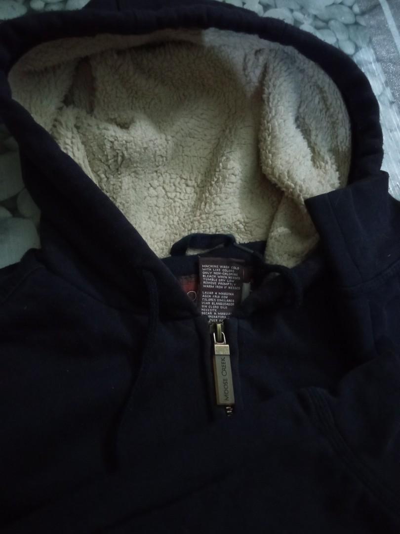 Moose creek shop thermal lined hoodie