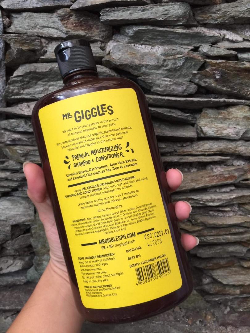 Mr giggles cheap dog shampoo