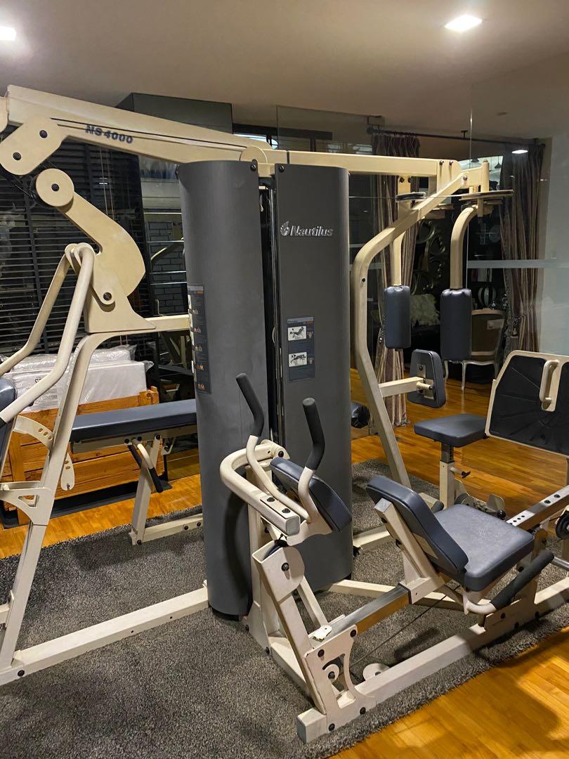 Nautilus multi top exercise machine