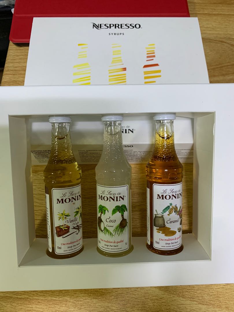 Nespresso Syrups, Food & Drinks, Beverages on Carousell