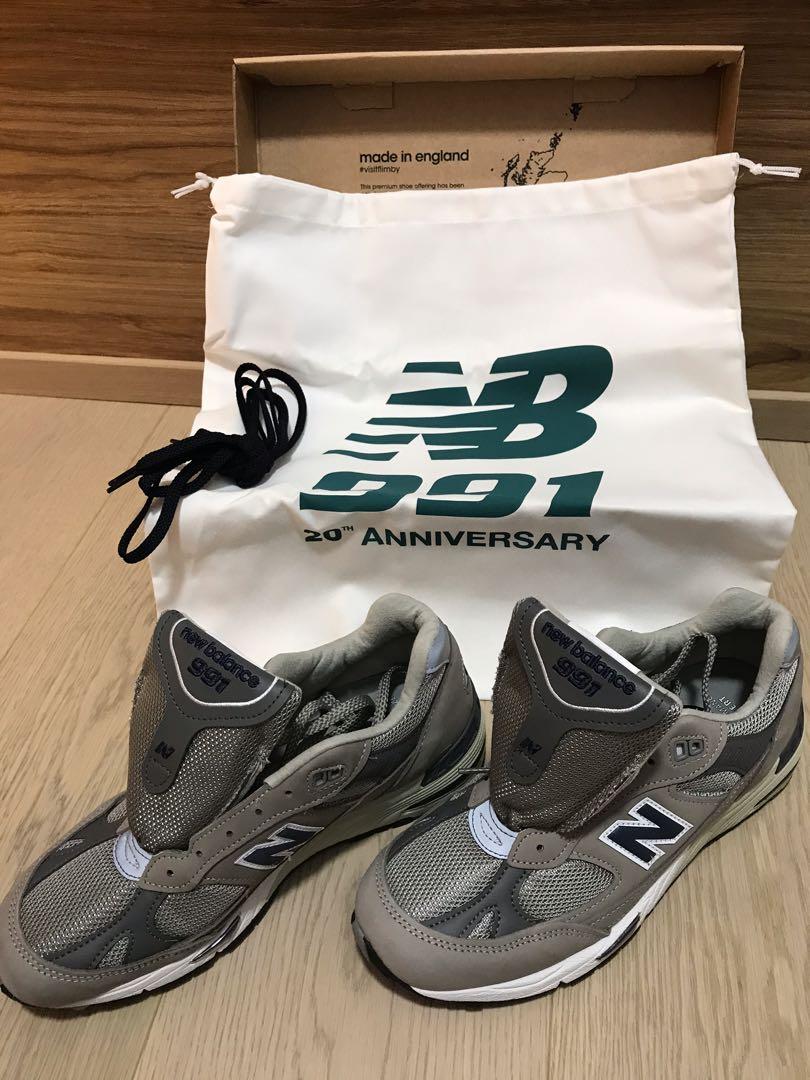 New Balance 991 20th anniversary 20 週年US 7.5 UK 7 993 990, 男裝