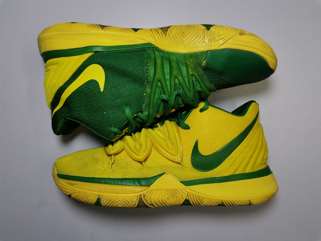 Kyrie 5 green and yellow hot sale