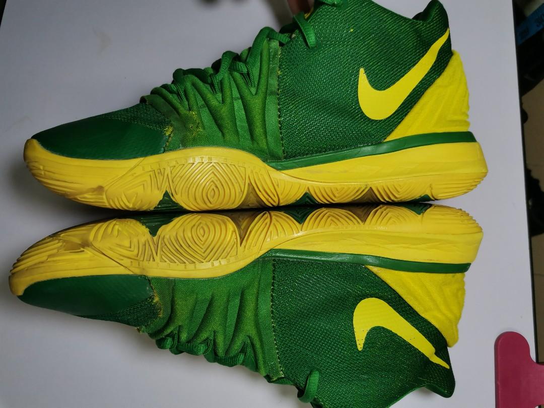 Nike kyrie 5 Brazil kedah 7.5uk Men s Fashion Footwear Sneakers