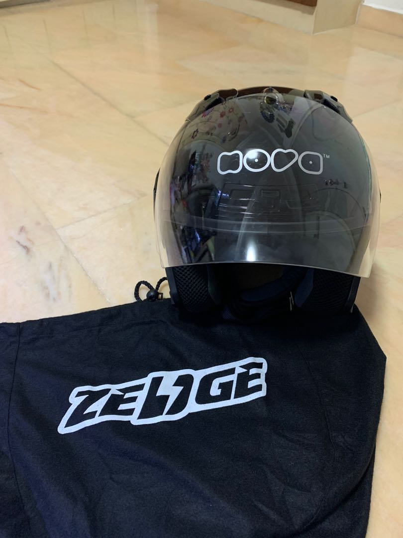 nova dot helmet, Motorcycles, Motorcycle Apparel on Carousell
