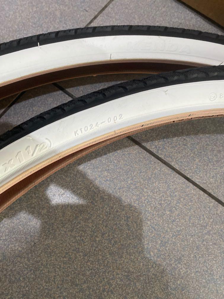 White bike tires 700c outlet