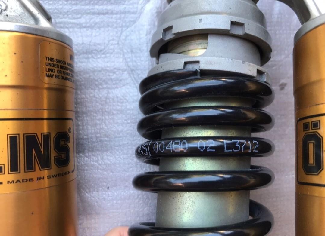 Original ohlin suspension, Motorcycles, Motorcycle Accessories on Carousell