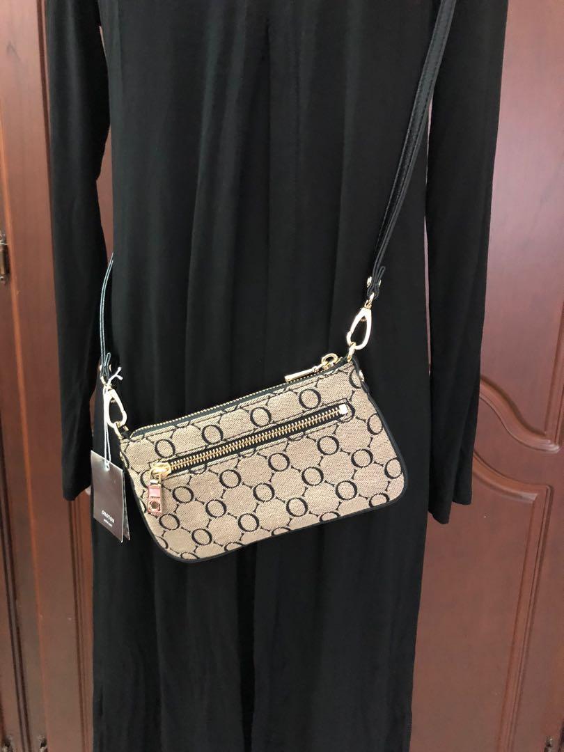 Oroton signature sales o crossbody bag