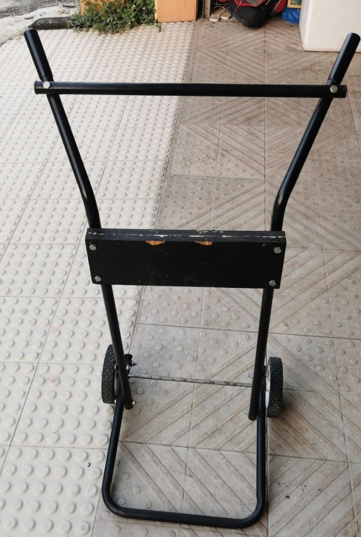 Heavy Duty Outboard Boat Motor Trolley Carrier Cart Engine, Sports