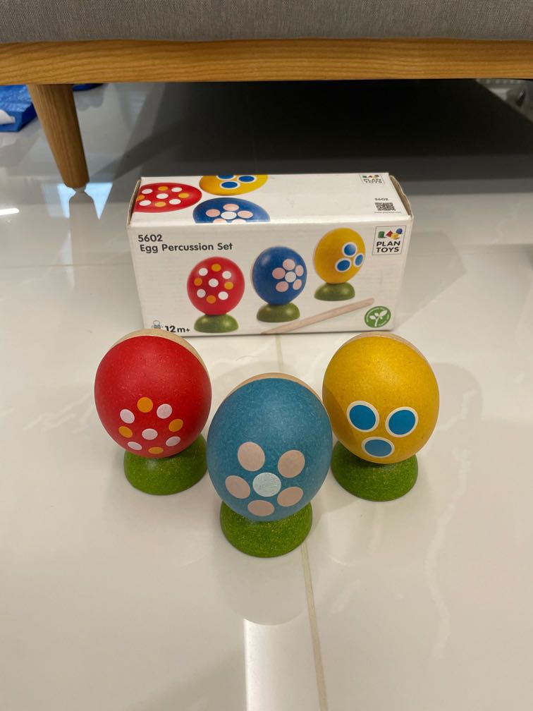 Plan toys egg percussion set 2025