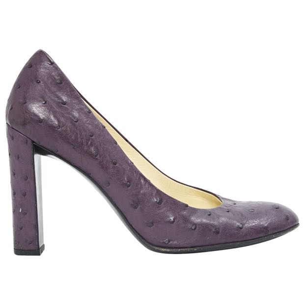 Prada Ostrich Heels, Women's Fashion