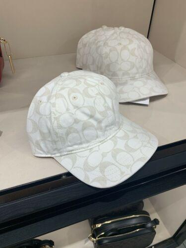 Coach signature hat deals
