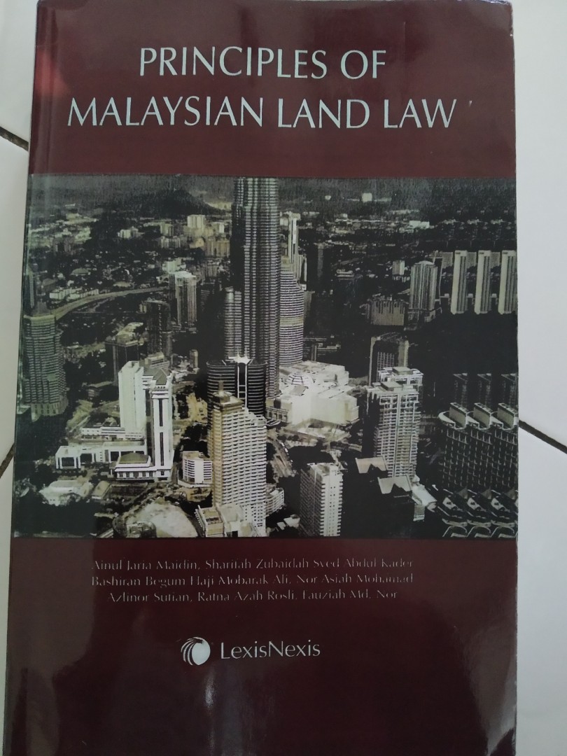 Principles of Malaysian Land Law by Ainul Jaria Mardin, Hobbies & Toys