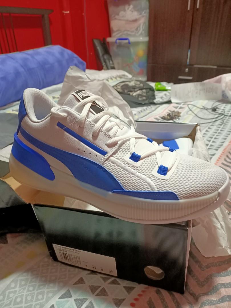 Puma clyde hardwood blue on sale