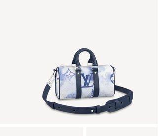 3D model Louis Vuitton Neverfull GM White Watercolor VR / AR / low-poly