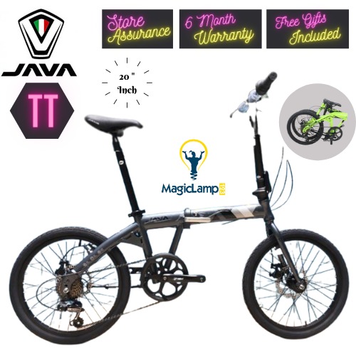 Sold out !! 2021 Java TT-SL 7S Folding Bike Commuter Aluminium Frame ...