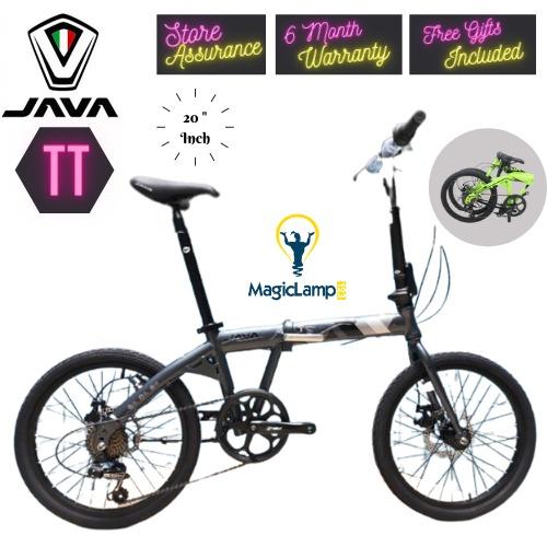 Sold out 2021 Java TT SL 7S Folding Bike Commuter Aluminium Frame Foldable Bicycle Disc Brake Super Light