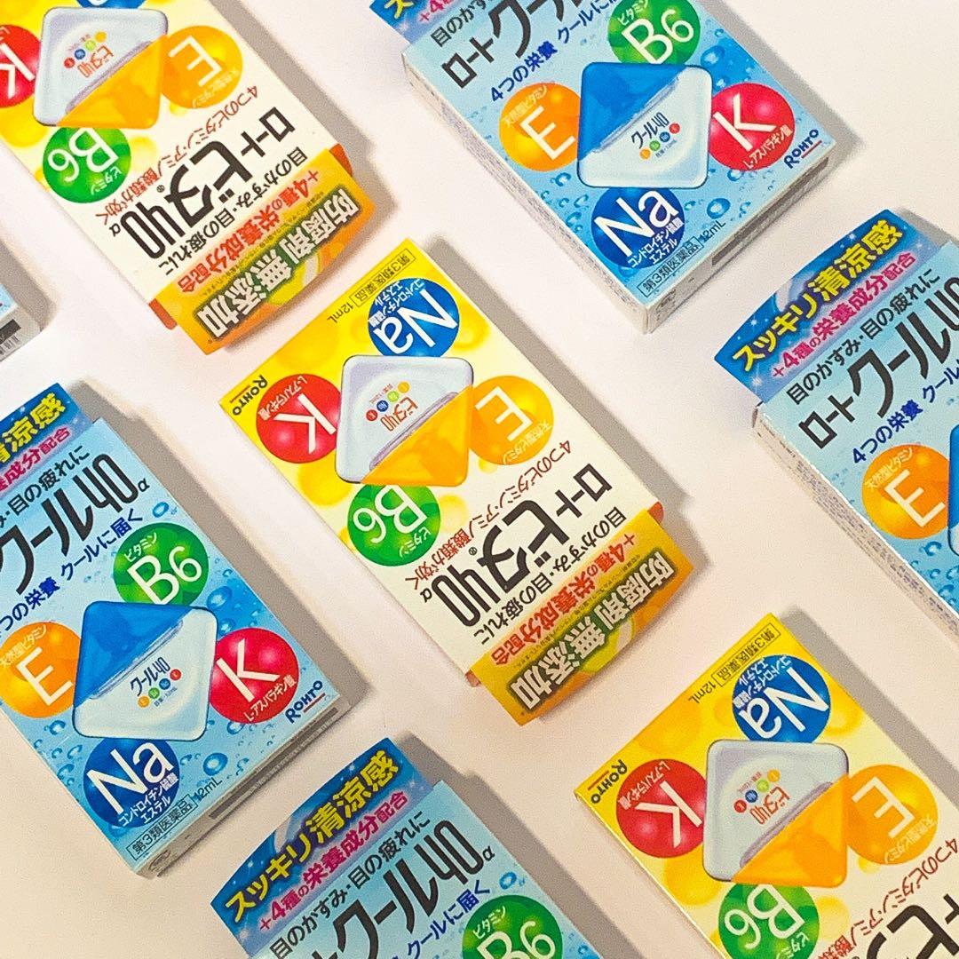 Rohto Eyedrops (Blue/Yellow) Japan Authentic Original, Beauty