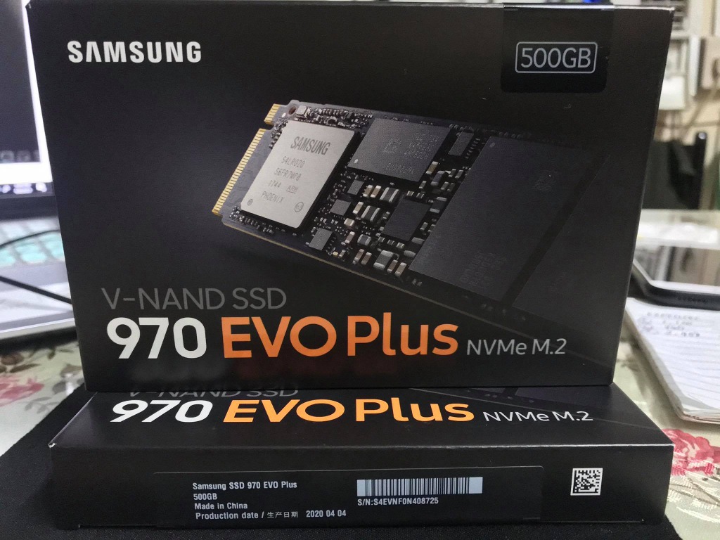 samsung 970 evo plus 500gb nvme m 2