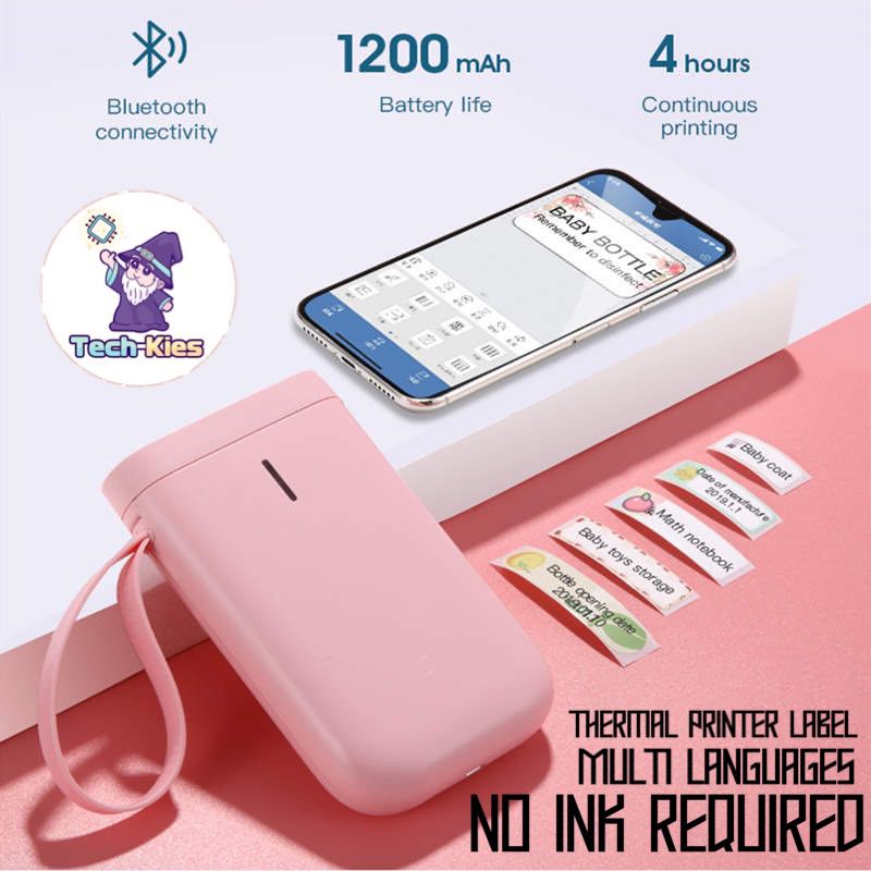 [SG INSTOCK] Label Maker Machine NiiMbot 2021 D11 Portable Wireless