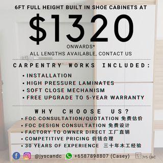 Shoe Cabinet Renovation Direct Factory Carpentry to Owner Shoe Cabinet Renovation Direct Factory Carpentry to Owner