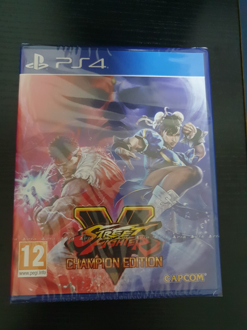 Street Fighter V Champion Edition Playstation 4 5 PS4 PS5 Game New & Sealed  5055060901571