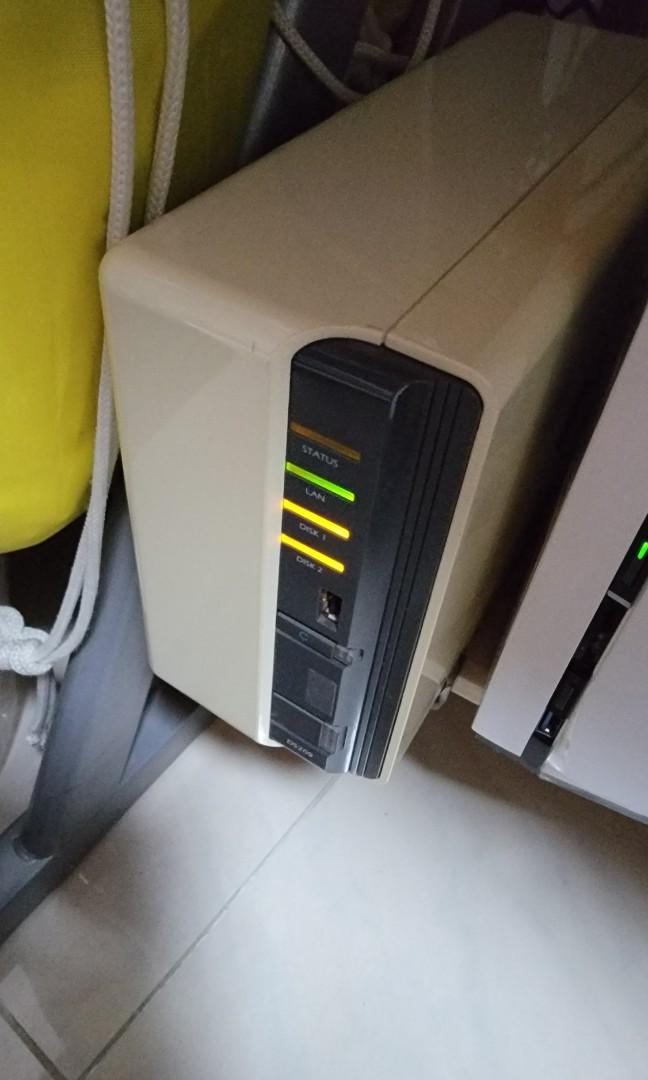 Synology Ds9 兩bay Nas 不連硬碟 電子產品 電腦 平板電腦 Carousell