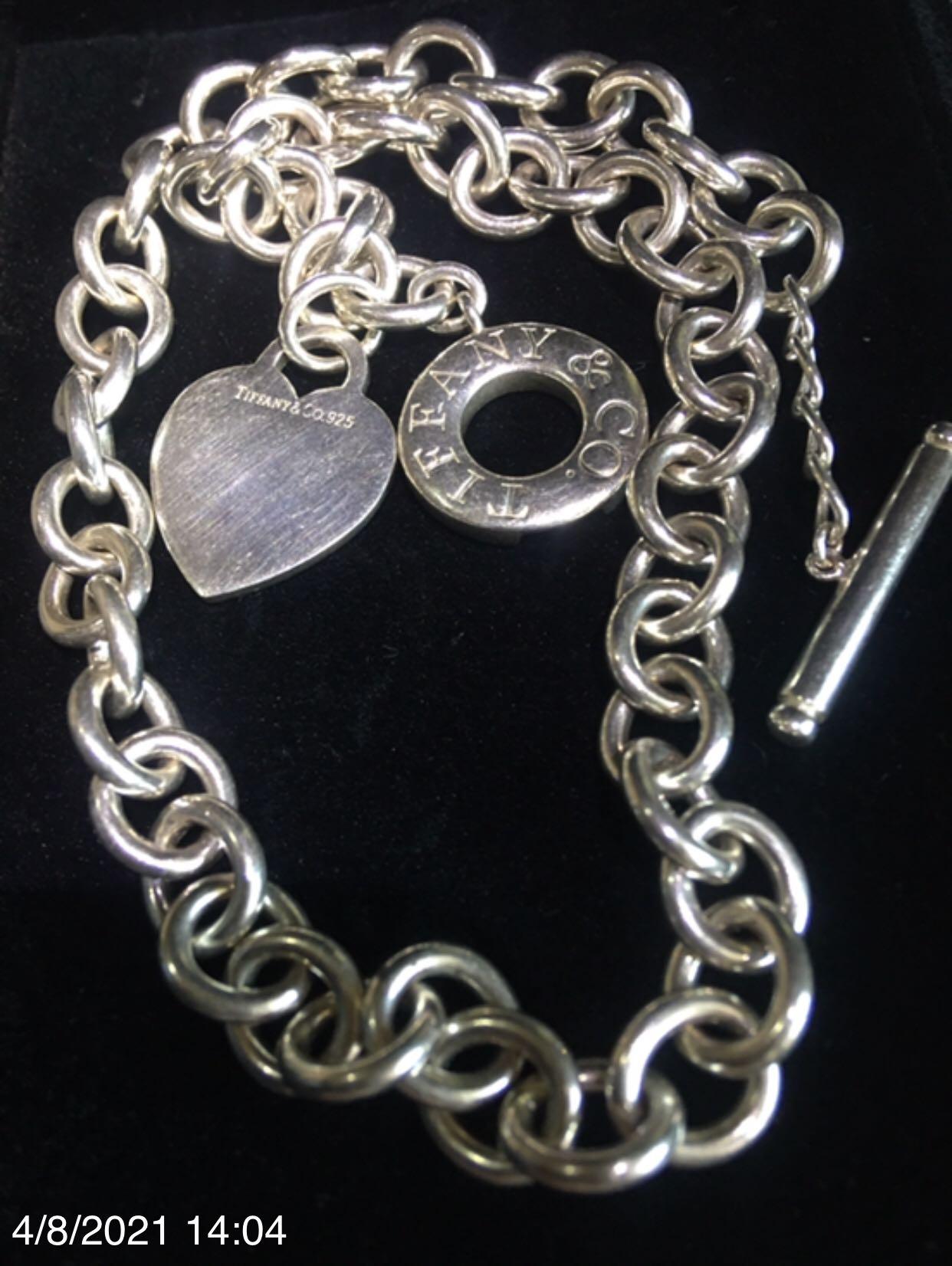Toggle Sterling Silver Necklace 
